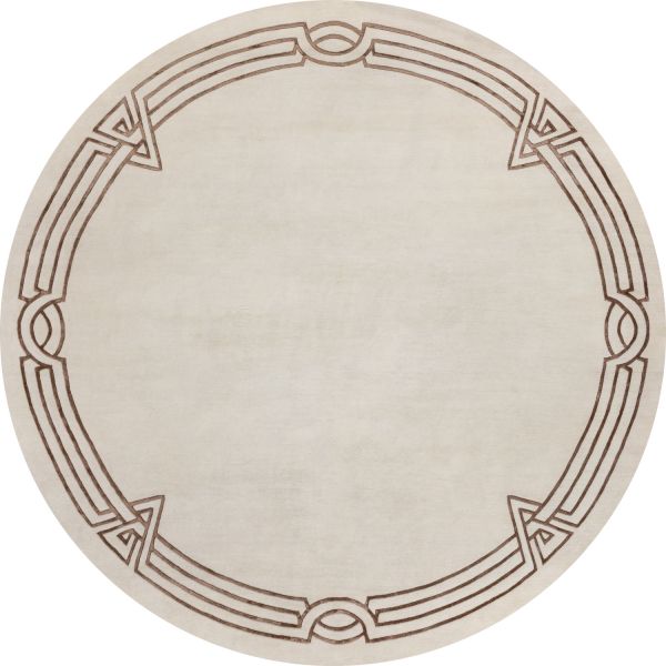 Индийский ковер из шерсти и арт-шёлка «RUSSEL SQUARE» BRAID-COL-3(Round) 250 x 250 см Индийский ковер из шерсти и арт-шёлка «RUSSEL SQUARE» BRAID-COL-3(Round) 250 x 250 см