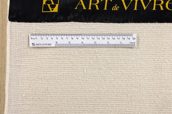 Индийский ковер из шерсти мериноса и хлопка «BLANC DE BLANCS» MERINO-IVORY 236 x 308 см