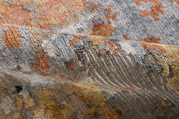 Индийский ковер из арт-шёлка и шерсти «STORM» LPF1364-MULTI 173 x 241 см Индийский ковер из арт-шёлка и шерсти «STORM» LPF1364-MULTI 173 x 241 см