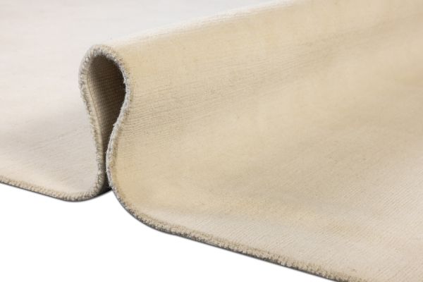 Индийский ковер из шерсти мериноса и хлопка «BLANC DE BLANCS» MERINO-IVORY 236 x 308 см