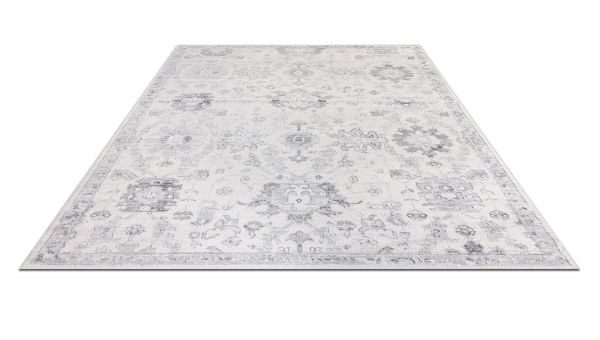 Турецкий ковер из полиэстера и полипропилена «KLASS» 9545A-BN- GRY 80 x 150 см
