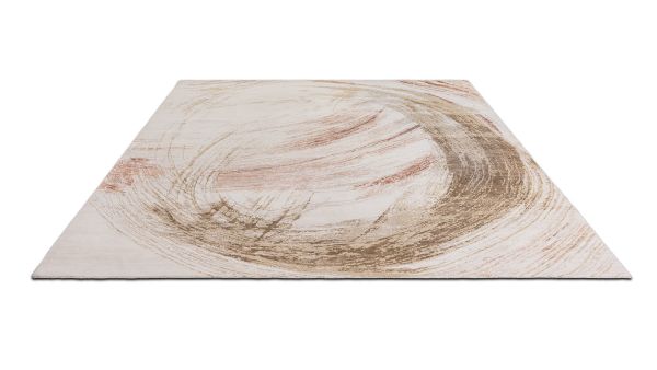 Индийский ковер из шерсти и арт-шёлка «CHAOS THEORY» ESK360-A.WHITE-PEACH 249 x 307 см Индийский ковер из шерсти и арт-шёлка «CHAOS THEORY» ESK360-A.WHITE-PEACH 249 x 307 см