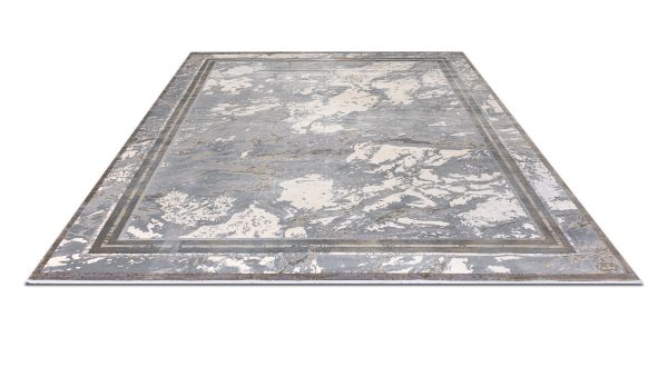 Турецкий ковер из эвкалиптового шёлка и акрила «EGOISTE» M604K-CRE-DBGE 240 x 340 см Турецкий ковер из эвкалиптового шёлка и акрила «EGOISTE» M604K-CRE-DBGE 240 x 340 см