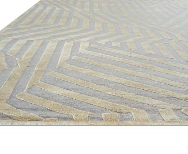 Непальский ковер из шерсти и шёлка «REVERS» C3277A-BK12 252 x 305 см Непальский ковер из шерсти и шёлка «REVERS» C3277A-BK12 252 x 305 см