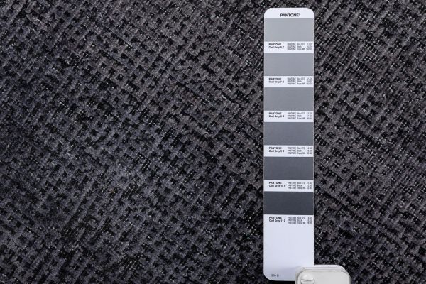 Индийский ковер из шёлка, шерсти и хлопка «VINTAGE SILK» CH05-CH.BLK 244 x 314 см