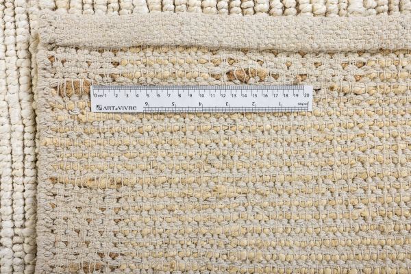 Индийский ковер из джута «JUTE MODERN» ZA581-N.WHITE 60 x 90 см