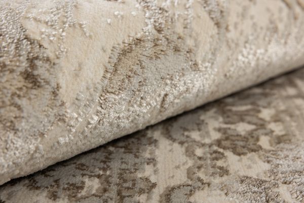 Турецкий ковер из полиэстера «GLENMORANGE» 2359A-WHT-BGE 80 x 150 см Турецкий ковер из полиэстера «GLENMORANGE» 2359A-WHT-BGE 80 x 150 см