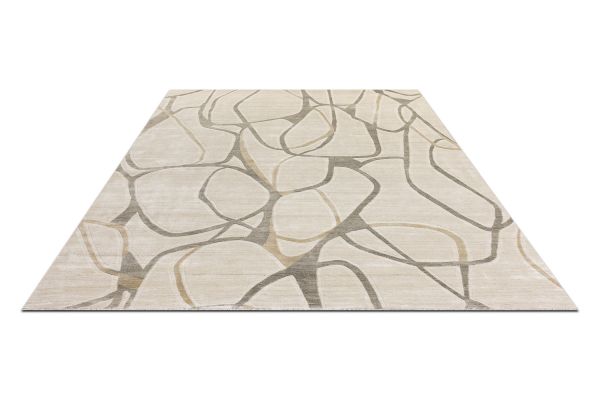 Индийский ковер из арт-шёлка и шерсти «EVEREST» 2023308-MOUSE 162 x 239 см Индийский ковер из арт-шёлка и шерсти «EVEREST» 2023308-MOUSE 162 x 239 см