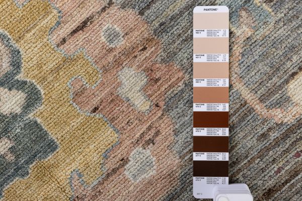 Индийский ковер из шерсти «OUSHAK GOLD» MAJ106-GREY-LT.GREY 304 x 425 см Индийский ковер из шерсти «OUSHAK GOLD» MAJ106-GREY-LT.GREY 304 x 425 см