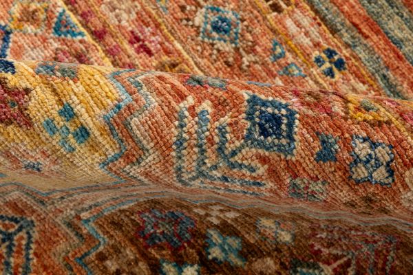 Пакистанский ковер из шерсти «SHAWL KANDI» MULTY-MULTY(168x230) 168 x 230 см