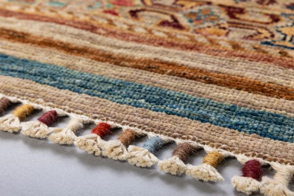 Пакистанский ковер из шерсти «SHAWL KANDI» MULTY-MULTY(80x128) 80 x 128 см