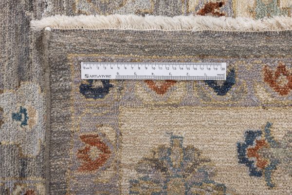 Индийский ковер из шерсти «OUSHAK GOLD» MAJ105-GREY-IVORY 370 x 452 см Индийский ковер из шерсти «OUSHAK GOLD» MAJ105-GREY-IVORY 370 x 452 см