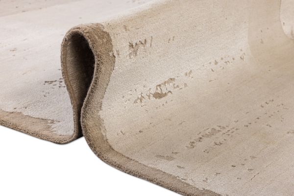 Индийский ковер из шерсти и арт-шёлка «CHAOS THEORY» ESK330-WHITE-D.IVORY 249 x 305 см Индийский ковер из шерсти и арт-шёлка «CHAOS THEORY» ESK330-WHITE-D.IVORY 249 x 305 см