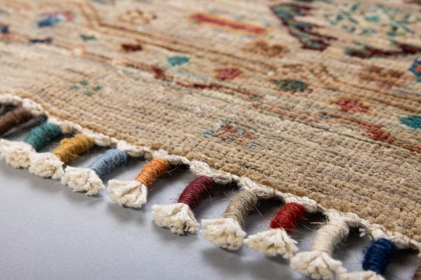 Пакистанский ковер из шерсти «SHAWL KANDI» MULTY-MULTY(81x121) 81 x 121 см