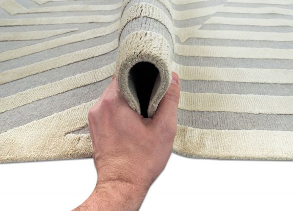 Непальский ковер из шерсти и шёлка «REVERS» C3277A-BK12 252 x 305 см Непальский ковер из шерсти и шёлка «REVERS» C3277A-BK12 252 x 305 см