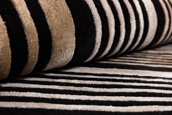 Индийский ковер из шерсти и эвкалиптового шёлка «VELVET MIRAGE» FOLDS SHADING 170 x 240 см