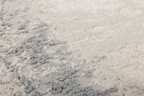 Турецкий ковер из полипропилена и полиэстера «MOON» 2629A-CREAM-L.GREY 80 x 150 см Турецкий ковер из полипропилена и полиэстера «MOON» 2629A-CREAM-L.GREY 80 x 150 см