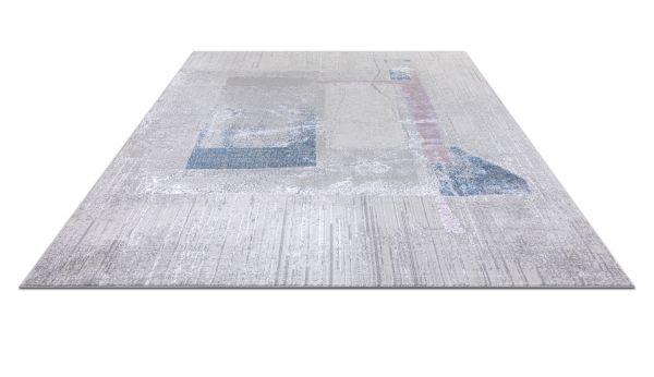 Турецкий ковер из полиэстера «TANGO» HC11A-LGRY 80 x 150 см Турецкий ковер из полиэстера «TANGO» HC11A-LGRY 80 x 150 см