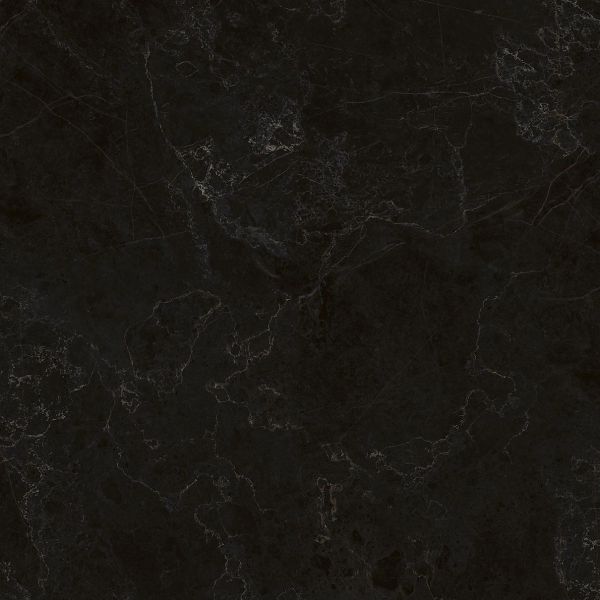 Керамическая плитка Пантеон 5  Керамогранит 400*400*7 черный (0,16*13*48) Керамин  для ванной комнаты