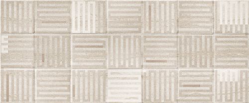 Керамическая плитка Rhodes beige wall 02 250х600 (0,15*8 =1,2*48) (1-й сорт) Gracia Ceramica   для ванной комнаты
