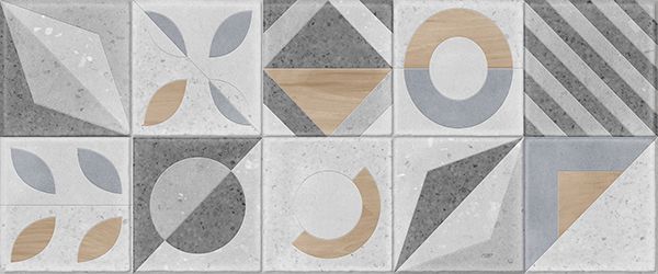 Керамическая плитка Supreme multi wall 03 250*600 (0,15*8=1,2*48) 1 сорт Gracia Ceramica  для ванной комнаты