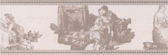 Пастораль 3БШ. 18 Бордюр 132*400 (1*14) Керамин