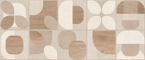 Керамическая плитка Pinto beige wall 02 250х600 (0,15*8 =1,2*48) (1-й сорт) Gracia Ceramica   для ванной комнаты