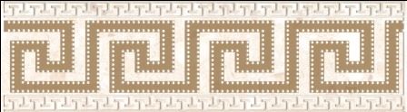 Керамическая плитка Пальмира Бордюр 200*55 сортовая (1*30)ВКЗ (Волгоград)  для ванной комнаты