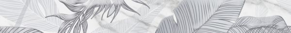 Керамическая плитка Marble "Виолан" Бордюр 70*600 (1*14) НКС  для ванной комнаты