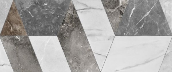 Керамическая плитка Vinde multi wall 01 ПО 250*600 (0,15*8=1,2*48) Gracia Ceramica  для ванной комнаты