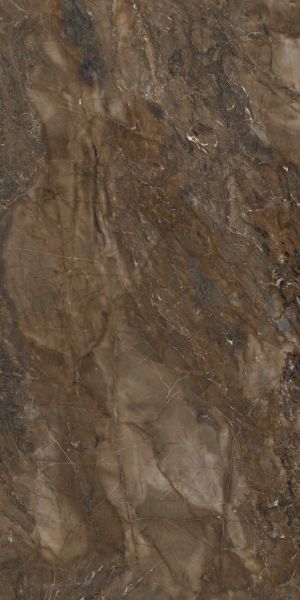 Керамогранит Bernini Dark Brown 600x1200 полированный BR04