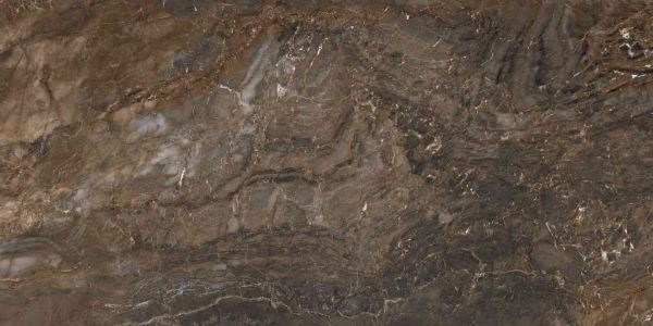 Керамогранит Bernini Dark Brown 600x1200 полированный BR04