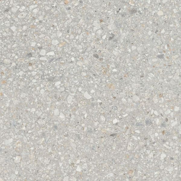 Керамогранит Aglomerat Light Grey 600x600 неполированный ректификат AG21