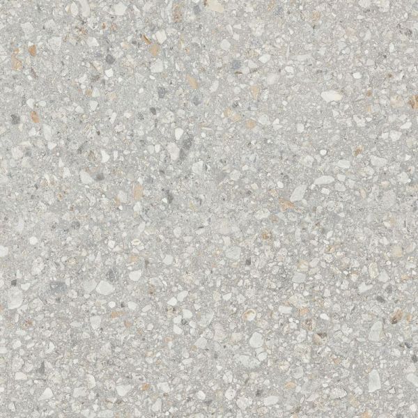 Керамогранит Aglomerat Light Grey 600x600 неполированный ректификат AG21