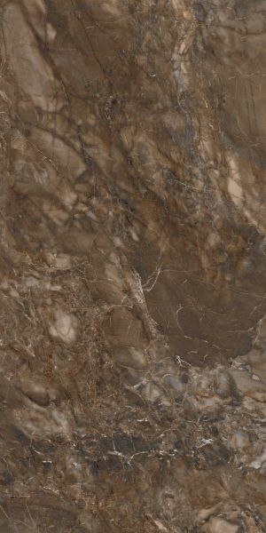 Керамогранит Bernini Dark Brown 600x1200 полированный BR04