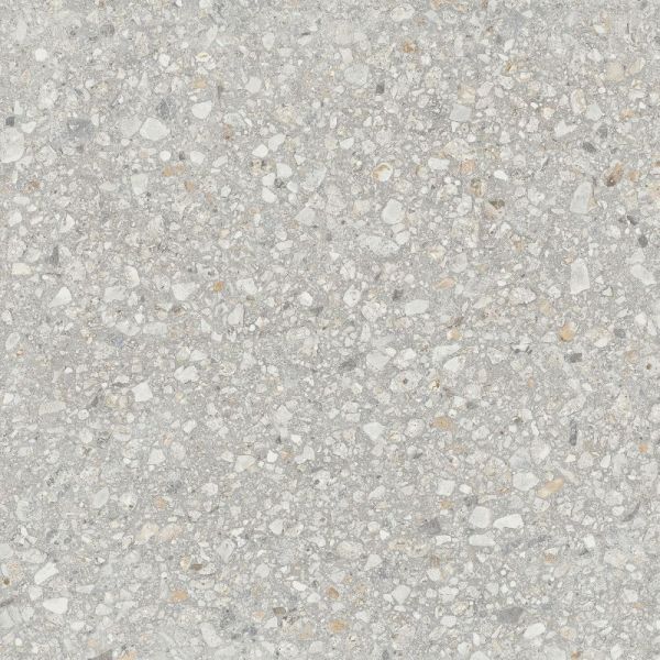 Керамогранит Aglomerat Light Grey 600x600 неполированный ректификат AG21