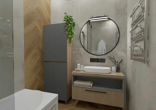 Керамогранит Idalgo Concepta (Концепта) 600х1200 SR Parete Light парете светлый структурный