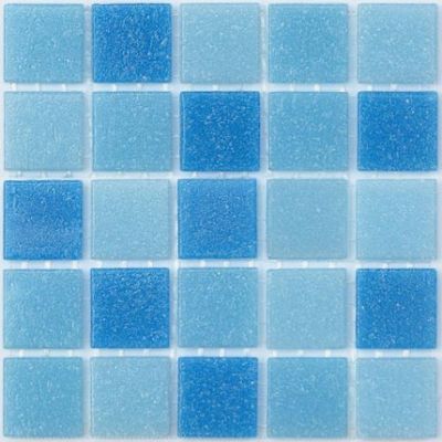 Мозаика Sabbia Onda 327x327x4 голубая