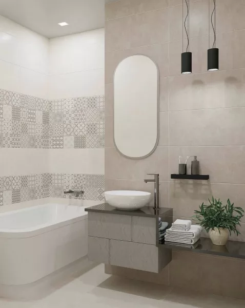 Плитка настенная керамическая Orion Decor 315х630 декор Азори