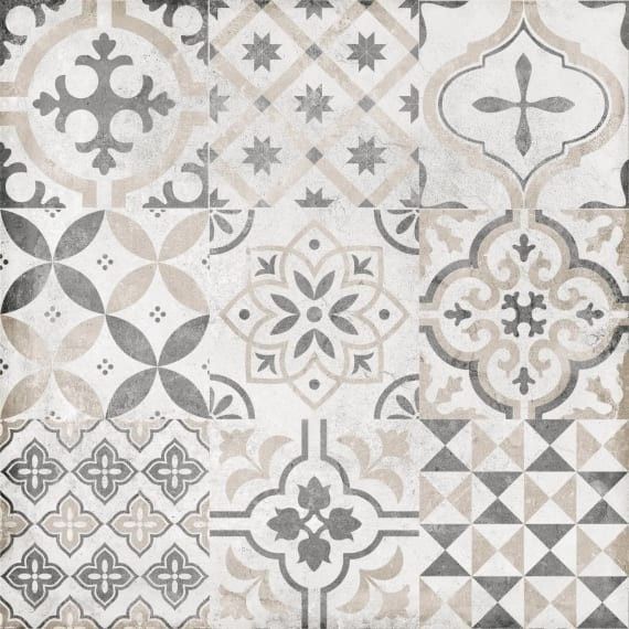 Цемент Стайл  керамогранит 450*450*8 орнамент(0,203*8=1,62*26) Ласселсбергер