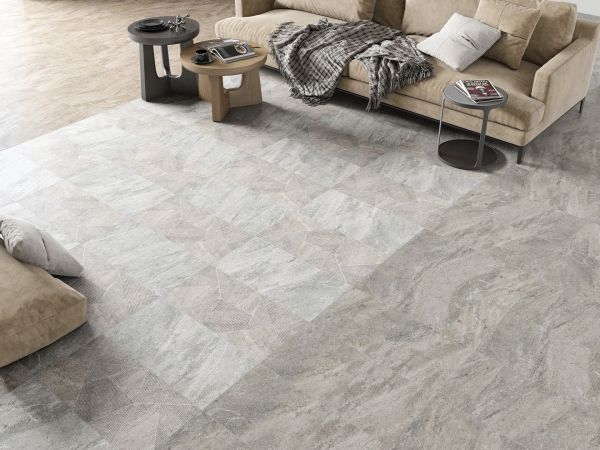 Титан керамогранит 300*603*8,5 серый (0,18*8=1,44*32)Ласселсбергер