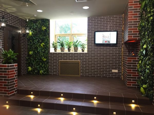 Амстердам 2 плитка клинк гладк глаз 245*65 терракот.(0,016*34=0,54*108)Кер