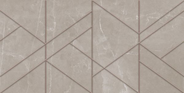 Блюм керамогранит Декор 300*603*8,5 геометрия мокко (1*5) Ласселсбергер