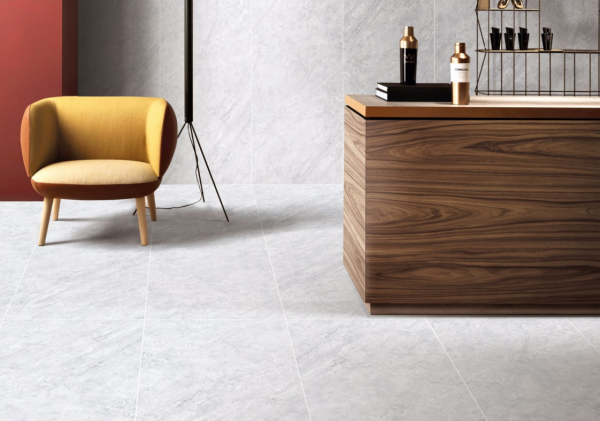 Керамогранит JF1227 1200*600*9 светло-серый мрамор полированный (0,72*3) Китай