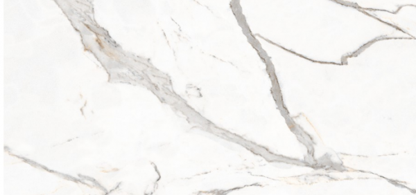 Керамогранит B1206 1200*600*9 белый мрамор полированный (0,72*3) Китай