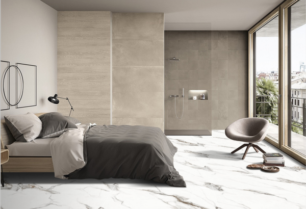 Керамогранит JF12131 1200*600*9  белый мрамор полированный (0,72*3) Китай