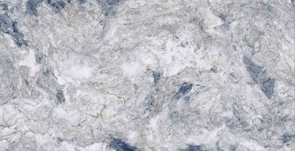 Керамогранит JF12110DJ 1200*600*9 полир.мрамор серо-голубой с зол.прожилками (0,72*2) Китай