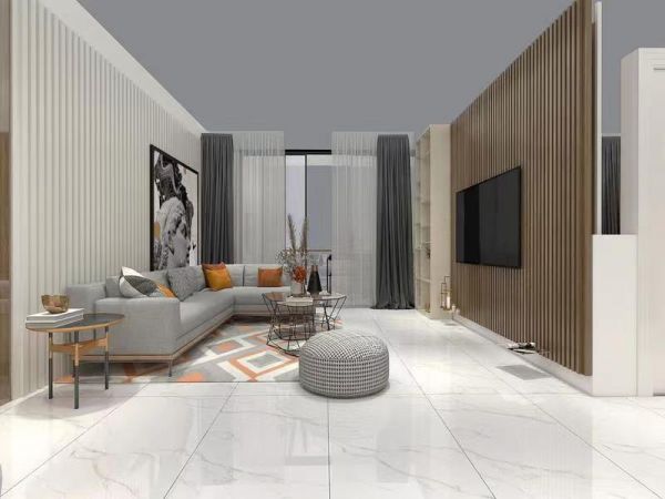 Керамогранит CB6Y025PA 600*600*8 белый мрамор полированный (0,36*4*44)