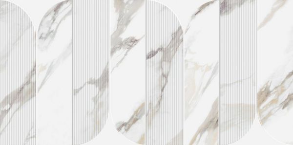 Рерих керамогранит Декор 300*603*8,5 Свет.(0,18*8=1,44*32) Ласселсбергер