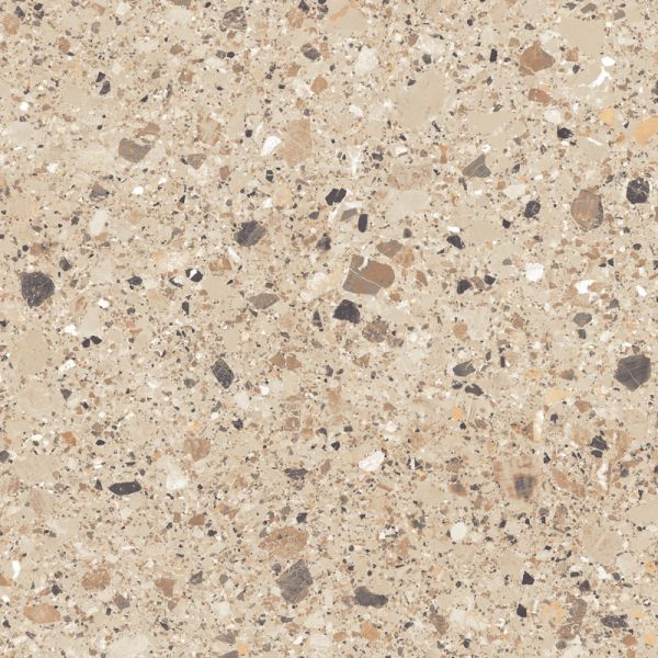 Дизайнерский технический керамогранит TV692 600*600*10,5 терраццио Вилла ректиф. (0,36*4=1,44*32) Пиастрелла